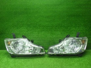 ★コーティング加工済★　ホンダ　RK1/2　ステップワゴン　前期　ヘッドライト　左右セット　HID　刻印JO　NR210730807