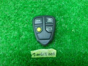 【中古】ボルボ 純正 スマートキー 4ボタン 作動未チェック KEY200618001 中古 車 パーツ 中古パーツ 中古部品 カスタム 即発送