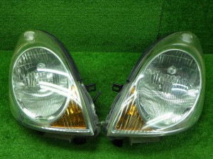 日産　E11/NE11　ノート　前期　ヘッドライト左右　HID　1758　V　240612127