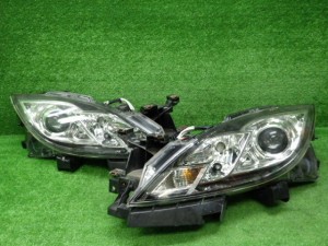 マツダ　GH系　アテンザ　前期　ヘッドライト　左右　HID　N　100-41054　231024028