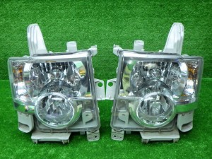 ダイハツ　L575S　L585S　コンテカスタム　後期　ヘッドライト左右　HID　100-51099