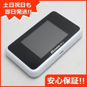 新品同様 HW-02G Wi-Fi STATION(クロッシィ) ホワイト 中古本体 安心保証 即日発送 data DoCoMo 本体