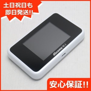 新品同様 HW-02G Wi-Fi STATION(クロッシィ) ホワイト 中古本体 安心保証 即日発送 data DoCoMo 本体