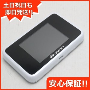 新品同様 HW-02G Wi-Fi STATION(クロッシィ) ホワイト 中古本体 安心保証 即日発送 data DoCoMo 本体