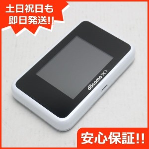 新品同様 HW-02G Wi-Fi STATION(クロッシィ) ホワイト 中古本体 安心保証 即日発送 data DoCoMo 本体