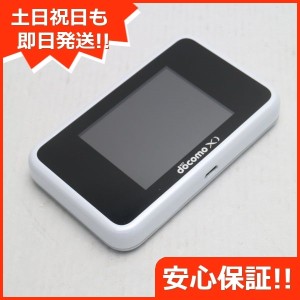 新品同様 HW-02G Wi-Fi STATION(クロッシィ) ホワイト 中古本体 安心保証 即日発送 data DoCoMo 本体