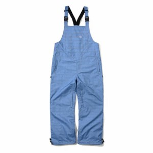 新品未使用 23-24 BSRABBIT POLY DENIM BIB PANTS LIGHT BLUEスノボ 土日祝発送OK