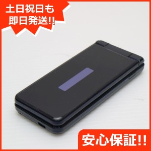 良品中古 SH-01J AQUOS ケータイ ブルーブラック 中古本体 安心保証 即日発送 ガラケー DoCoMo SHARP 本体 白ロム