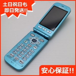 美品 F-01G らくらくホン ベーシック4 ブルー 中古本体 安心保証 即日発送 ガラケー DoCoMo 富士通 本体 白ロム