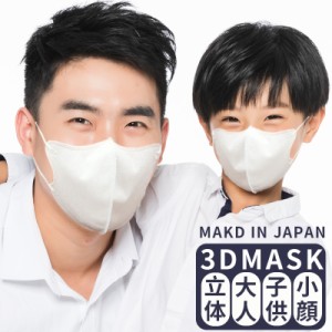 日本製 3Dマスク 男女兼用 薄型 20枚 立体マスク 息がしやすい 立体構造 不織布マスク 普通サイズ 小顔 使い捨て 血色 カラー 耳が痛くな