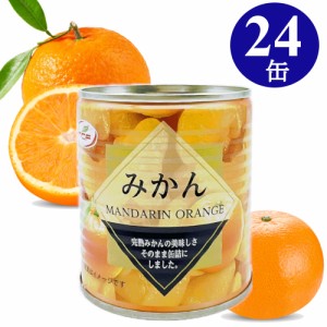 みかん缶詰 マンダリンオレンジ 312g×24個セット プルトップ缶   まとめ買い