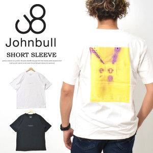 Johnbull ジョンブル フォトプリントTシャツ MUSEUM バックプリント メンズ 半T 半袖Tシャツ 送料無料 25805