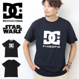 DC SHOES ディーシーシュー スターウォーズ コラボＴシャツ スター ライトサイド メンズ レディース ユニセックス 半袖Tシャツ ADYZT0513