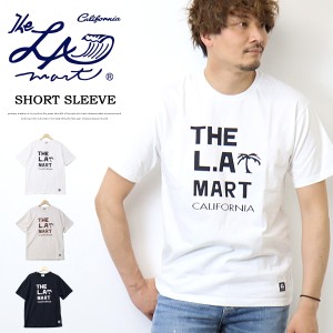 SALE セール THE L.A. MART エルエーマート プリント 半袖 Tシャツ ユニセックス 122001