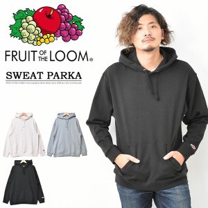 SALE セール FRUIT OF THE LOOM フルーツオブザルーム ワンポイント スウェットパーカー プルパーカー 裏毛スウェット 無地 ワッペン 178