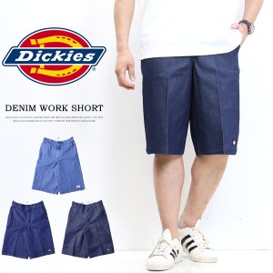 Dickies ディッキーズ マルチポケット デニム ハーフパンツ ジーンズ ショーツ ショートパンツ メンズ レディース ユニセックス ワークパ