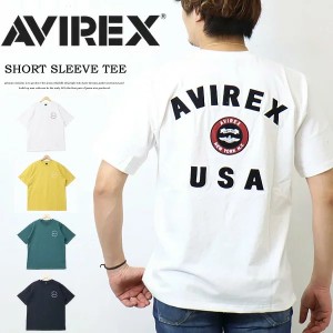 AVIREX アヴィレックス ヴァ―シティー 刺繍 半袖 Tシャツ メンズ アビレックス 送料無料 6123346 783-2129010