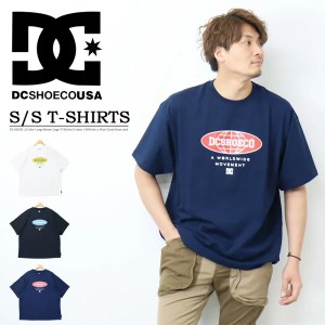 DC SHOES ディーシーシュー プリント 半袖 Tシャツ ドロップショルダー ビッグシルエット ユニセックス DST221023