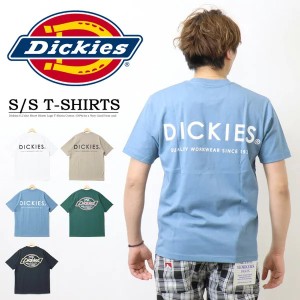 SALE セール Dickies ディッキーズ ロゴ刺繍 バックプリント 半袖 Tシャツ ユニセックス 2278-1436