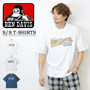 SALE セール BEN DAVIS ベンデイビス ベースボールロゴ 半袖 Tシャツ ビッグシルエット 半T メンズ レディース ユニセックス ベンデビ ゴ