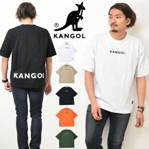 SALE セール KANGOL カンゴール ロゴ刺繍 ロゴプリント ビッグT 半袖Tシャツ C5031N