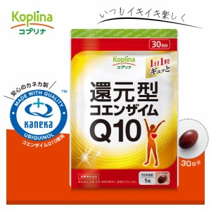 還元型コエンザイムQ10 30粒 1袋30日分【ソフトカプセル/キレイと元気をサポート/カネカの還元型コエンザイム/ダイレクトに働く/イキイキ