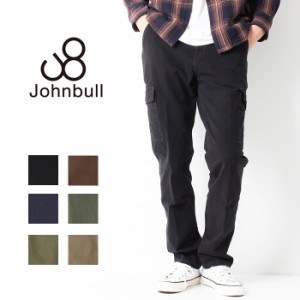 Johnbull ジョンブル ダブル ストレッチ カーゴパンツ  [Lot/21568] ストレッチパンツ シルエット テーパード チノパン MADE IN JAPAN 日