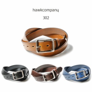 HawkCompany ホークカンパニー h.k.c. フェイクレザー細ベルト [Lot/302] ベルト メンズ レディース プレゼント 長さ調節可能 フェイクレ