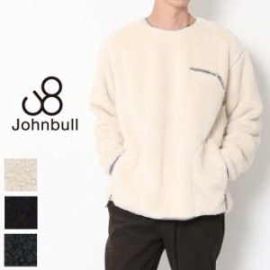 【20％OFF】Johnbull ジョンブル フリースクルーネック [Lot/35021] フリース クルーネック プルオーバー 厚手 もふもふ 毛 起毛 パイピ