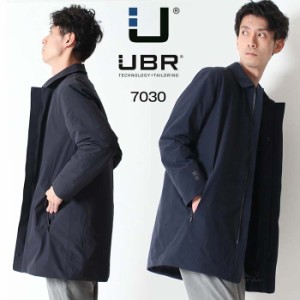 UBR UBER ウーバー REGULATOR COAT フルストレッチ ステンカラーコート メンズ 秋冬 [Lot/7030] コート 社会人 スーツ トップス アウター