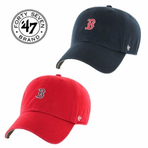 【正規取扱店】 47brand フォーティーセブンブランド Red sox Base Runner ’47 CLEAN UP [Lot/B-BSRNR02GWS] ローキャップ ロークラウン