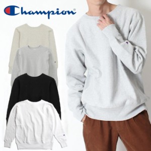 チャンピオン Champion リバースウィーブ クルーネック スウェット シャツ 11.5oz [Lot/C3-W004] メンズ 青単タグ 裏起毛 スエット トッ