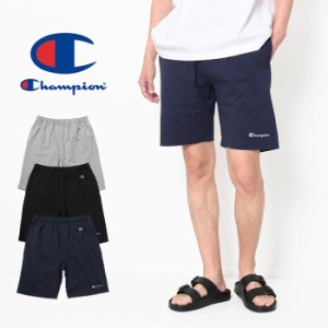 Champion チャンピオン ショーツ ベーシック C3-X518 短パン ショートパンツ ハーフパンツ 綿 USAコットン 春 夏 秋 パジャマ 寝巻 ブラ