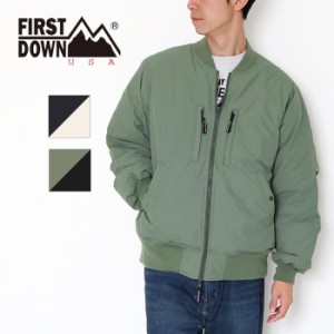 FIRST DOWN ファーストダウン リバーシブルダウン MA-1 ディクロスマウリ REVERSIBLE DOWN MA-1 DICROS MAURI F542006 大人 アウター 大