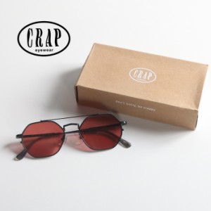 CRAP eyewear クラップアイウェア サングラス The Jazz Safari [Lot/JAZZS724PG-20SS] ケース付き 眼鏡 めがね 紫外線 UVカット カラーレ