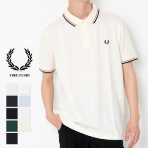 FRED PERRY フレッドペリー ティップライン 半袖ポロ［Lot/M3600］ ポロシャツ ワンポイント メンズ ロゴ 定番 大人 きれいめ カジュアル