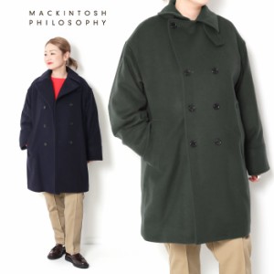 Mackintosh Philosophy マッキントッシュ フィロソフィー レディース メルトン Pコート［Lot/R9B52-892］アウター コート  秋冬 ミドル丈