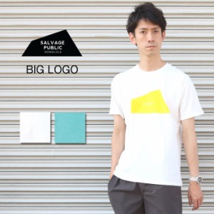 【20％OFF】SALVAGE PUBLIC サルベージパブリック BIG LOGO ビッグ ロゴ[Lot/SVPC-AN002] Tシャツ トップス 半袖 カットソー 夏 海 メン