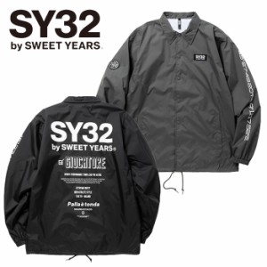 SY32 by SWEETYEARS エスワイサーティスウィートイヤーズ ナイロン コーチジャケット [Lot/TNS1777J] メンズ 裏地付き アウター 薄手 ブ