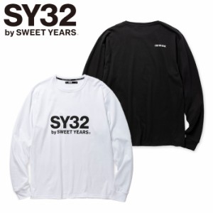 SY32 by SWEETYEARS エスワイサーティスウィートイヤーズ ベーシックロゴ 長袖 tシャツ [Lot/TNS1781J] メンズ ロンT プリントT ブランド