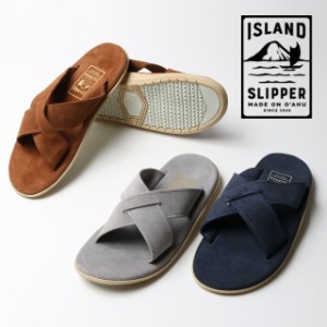 ISLAND SLIPPER アイランドスリッパ SUEDE LEATHER スウェードレザーサンダル [Lot/PT223] メンズ レザー スウェード 大人 シンプル 紳士