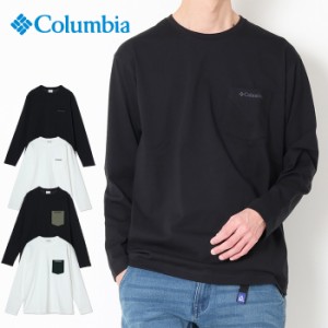 Columbia コロンビア ヤングストリートロングスリーブクルー XE8889 長袖 Tシャツ メンズ ロンT アウトドア キャンプ トップス 春 秋 カ