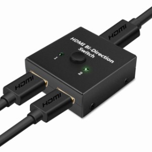 HDMI 切替器 新しい ホワイト 金属 4K 60HZ hdmi Ver2.0 セレクター 1入力2出力/2入力1出力 双方向 HDCP 2.2 自動 手動 切り替え