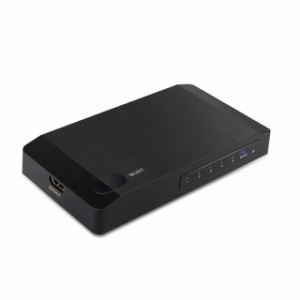 HDMIセレクター hdmi切替器 切り替え 5入力1出力 4K@60Hz HDR 3D HDMI2.0 HDCP2.2対応 USB電源 リモコン付き 自動手動