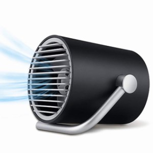 USBファン 扇風機 ミニ 卓上 強風 Mini Fan 静音 タッチ操作 2段風量調節 角度調整 静音 オフィス 夏 暑さ対策 熱中症予防