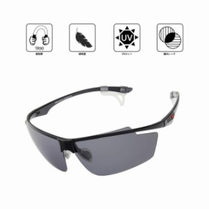 偏光レンズ スポーツサングラス 軽量 UV400 紫外線カットユニセックス 6カラー ジョギング/自転車／運転/釣り／野球