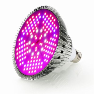 100W相当 LED植物育成ライト E26口金 フルスペクトラム LED電球 150個LED プラントライト 植物育成用ランプ 水耕栽培ライト