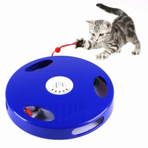 猫おもちゃ 猫用品 電動おもちゃ 猫用電動おもちゃ ５つモード電動 ネコおもちゃ ねずみ声モード付 猫運動不足 ストレス解消対策 電動猫