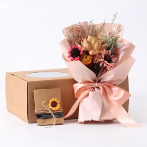 ソープフラワー 花 バﾗ 花束　香り付き 誕生日 母の日 子供の日 などの ギフト プレゼント？