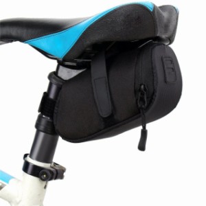 自転車サドルバッグ シートポストバッグ 反射テープ 自転車カバン・ポーチ 通勤、サイクリング用 多機能 収納 取り付け簡単 防水